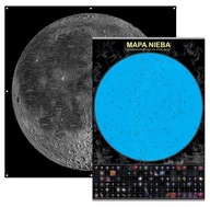 Mapa Mesiaca - 100 cm (upevnenia) + plagát (l)