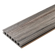 Deska tarasowa kompozyt 4 x 0,14 m odcienie szarego