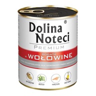 DOLINA NOTECI PREMIUM KARMA DLA PSA WOŁOWINA 800g