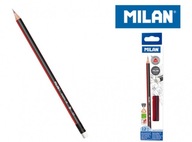 Kancelárske ceruzky Milan s gumou HB VYSOKÁ KVALITA!!!