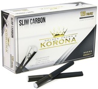 Gilza Korona Slim Carbon smak bezsmakowy 120 szt.