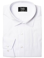 ESPADA koszule męskie koszula męska Elegancka koszula męska biznesowa slim fit gładka slim długi rękaw bawełna rozmiar L