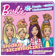 Barbie Puzzle i kolorowanki Słodkie szczeniaczki Praca zbiorowa