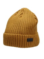 4F czapka zimowa beanie żółty rozmiar L