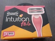 Wkłady do maszynek Wilkinson Sword Intuition Wilkinson 3 szt.