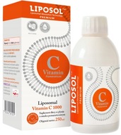 Liposol C 1000TM Liposomalna Wit C Smak pomarańczowy Aliness Odporność