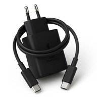 Nabíjačka USB-C 45W PD + kábel USB-C na USB-C 3.0 2.4A 1 m