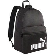 Plecak szkolny jednokomorowy Puma 79943 01 czarno-biały 22 l