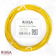 Filament PLA Rosa 3d 1,75 mm 100 g złoty