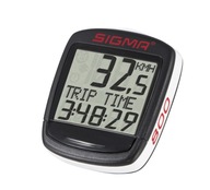 Licznik rowerowy przewodowy Sigma Sport Base 800 biało-czarny