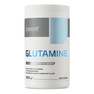 Suplement OstroVit Glutamine 500 g smak naturalny