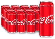 24 x Coca-Cola ORIGINAL CHUŤ 330ml KONZERVY | únie