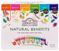 Ahmad Tea Natural Benefit 6x10 ZESTAW PREZENTOWY