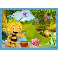 Puzzle Trefl 4w1 71 elementów Puzzle 4w1 Przygody Pszczółki Mai TREFL 34356