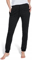 Cornette piżama damska bawełna 909/02 czarny rozmiar XXL