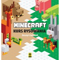 Minecraft Kurs rysowania Zeszyt ćwiczeń Michał Zacharzewski