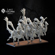 Gallimimus Kuaxotl Riders - Lost Kingdom-3D Print