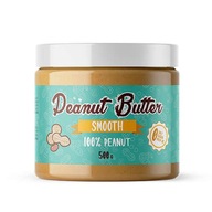 Krem orzechowy Muscle Power Peanut Butter Smooth 500 g