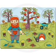 FA KERT PUZZLE | 20 DARABOS | HAPPY PEOPLE