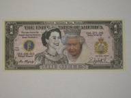 Banknot Million QEII 2015 UNC Królowa Elżbieta II
