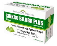 Suplement diety DOMOWA APTECZKA Ginkgo Biloba Plus 48 tabletek
