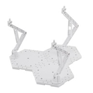 Action Figure Display Base Bracket for 1/144 White