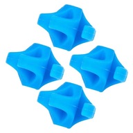4pcs to Bow String Rubber Reducing Vibration Blue