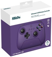 8Bitdo Ultimate 2.4G Purple v2 Hall Effect Pad + Dock - Android Apple PC