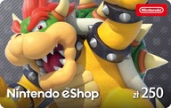 Nintendo eShop 250 zł