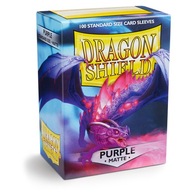 Koszulki na karty Dragon Shield St. Sleeves Matte Purple 100 szt.