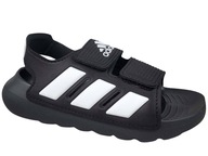 Adidas sandałki dziecięce pianka czarny rozmiar 30
