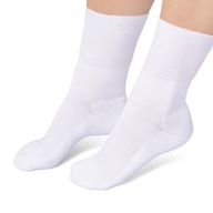 Skarpetki Foot morning Diabetic Ankle Frotte Socks biały rozmiar 42-43