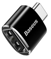 Przejściówka Baseus CATOTG-01 USB-USB C czarna