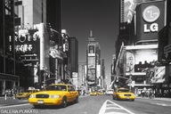 New York Times Square Žlté taxi - plagát