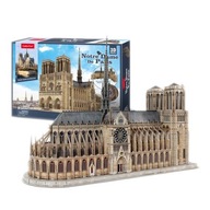 Zábavné kubické puzzle 3D 293 ks. Notre Dame de Paris