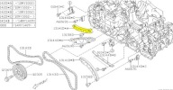 Направляющий туннель цепь зажигания subaru 2.0 d фото, цена