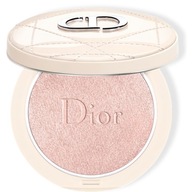 Pojedynczy rozświetlacz prasowany Christian Dior różowy