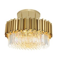 Lampa wisząca Toolight Glamour APP1100-4CP E14 złota