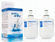 Filtr wody PureDrop PD093G do lodówki 2 sztuki