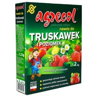 Nawóz do truskawek poziomek Agrecol 1,2 kg na 240 roślin