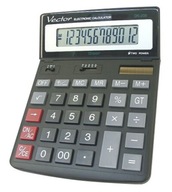 Kancelársky kalkulátor KAV DK-206 BLK 12-miestne