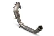 Honda civic type r fk2 lhd downpipe +kat. scorpion фото, цена