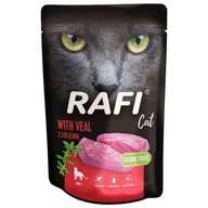 Mokra karma dla kota Rafi Cat cielęcina 100 g