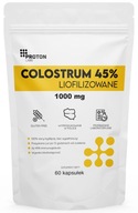 Colostrum 45% IG 1000mg Liofilizowane 60szt. siara