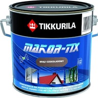 Emalia akrylowa do metalu Tikkurila 10 l odcienie brązu i beżu mat