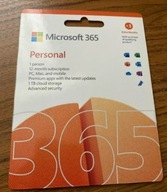 Microsoft Office 365 Personal 5 PC / 12 miesięcy BOX