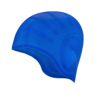 Czepek pływacki dla dorosłych Silikon Aqua-sport odcienie niebieskiego