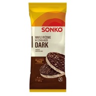 Wafle ryżowe Sonko Dark w czekoladzie 65 g