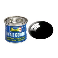 Farba błyszcząca Revell Email Color 07 Black 14 ml