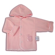 Firma JM bluza dziecięca polar różowy rozmiar 68 (63 - 68 cm)